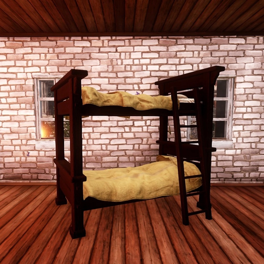 Sunny Sheets Bunk Bed in Everfall Housing