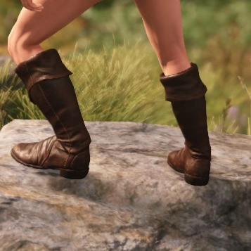 Screenshot of Fishermens Boots from the back