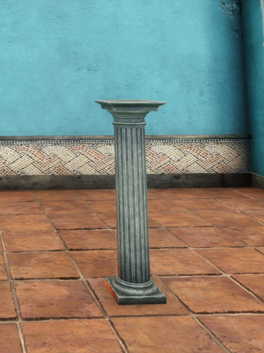 Tuscan Style Display Column