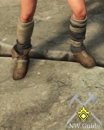 Front screenshot of the Vengeful Fishermans Boots