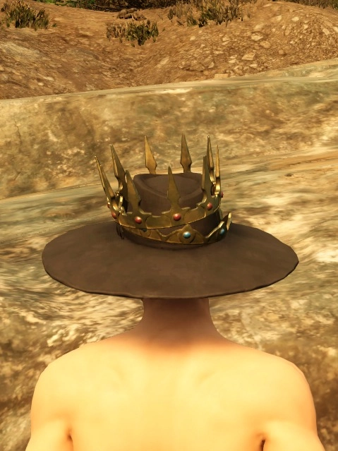 Desecrated Leather Hat