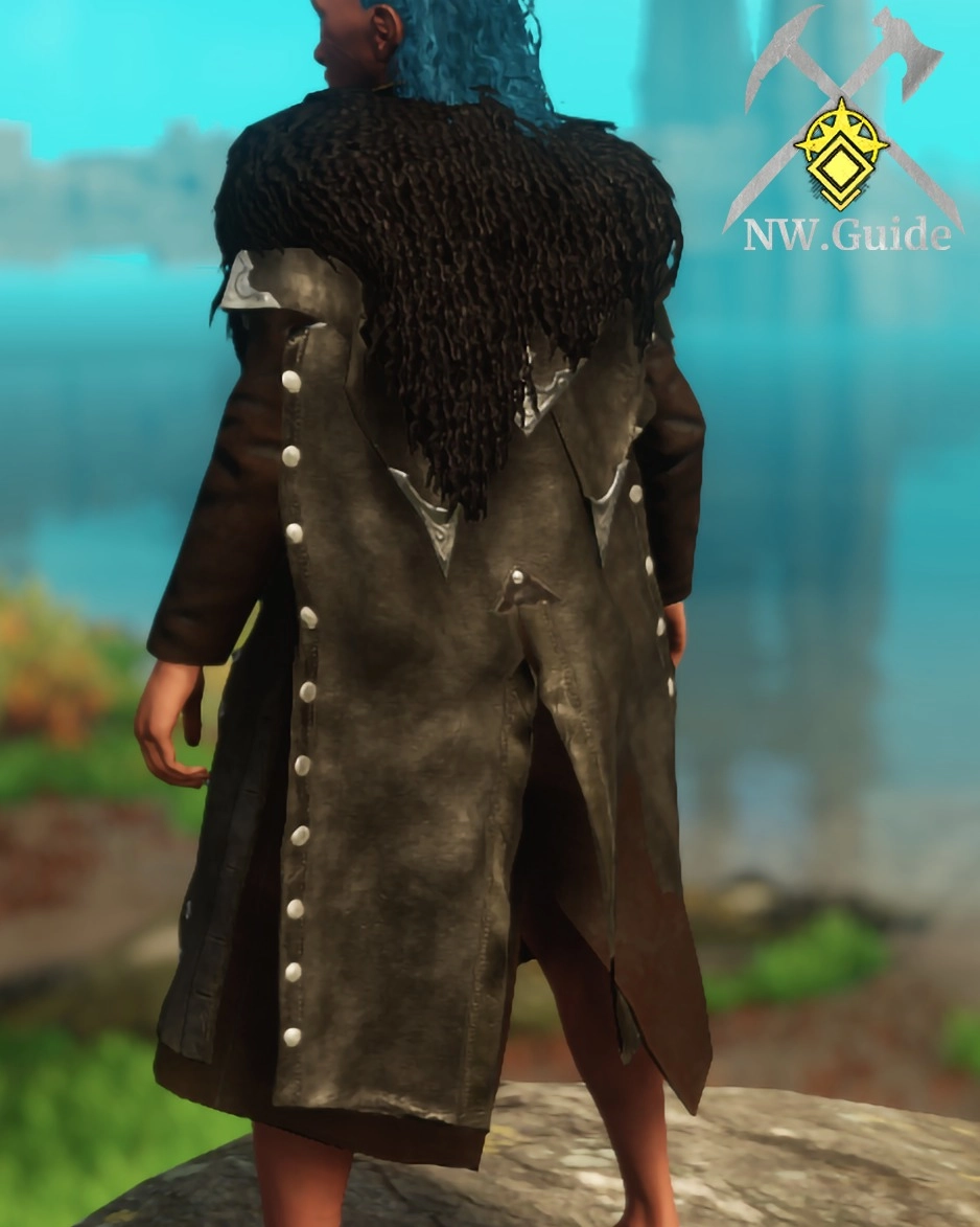 Screenshot from the back of the Leather Coat T5