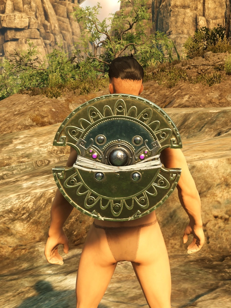 Lazarus Watcher Round Shield