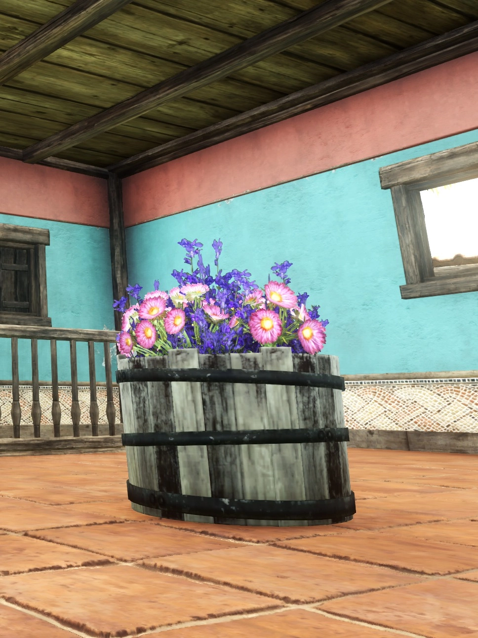 Barrel of Flowers