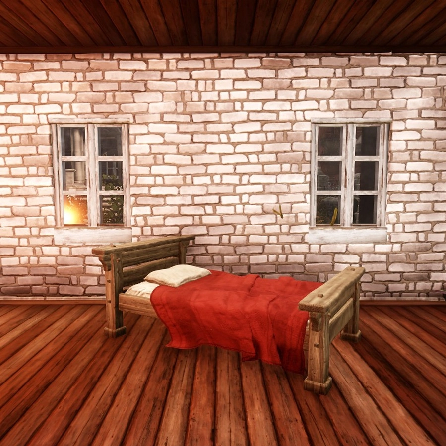 Maple Full Bed in Everfall Housing