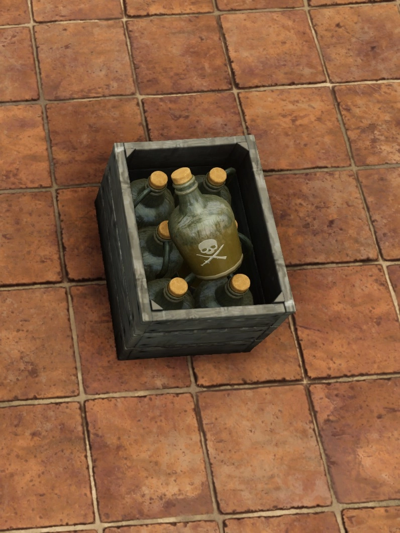 Pirate Rum Crate