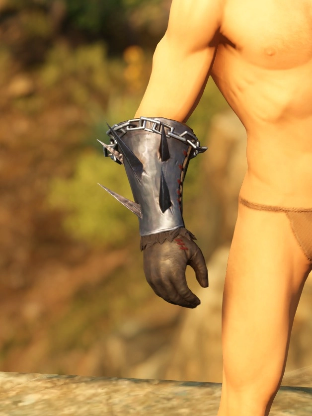 Corrupted Leather Gloves