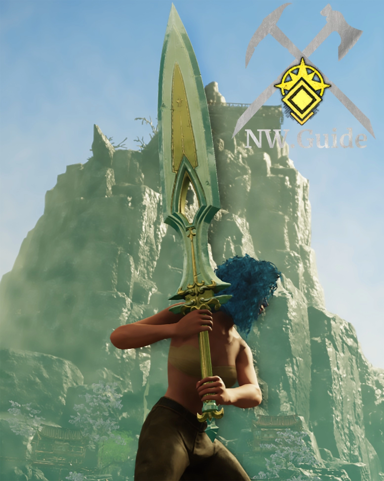 Screenshot of the Soaked Greatsword T4