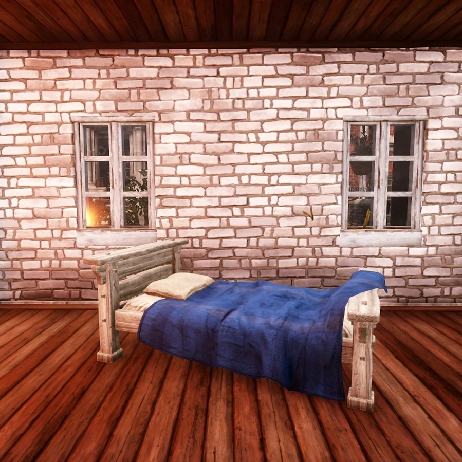 Ash Full Bed in Everfall Housing