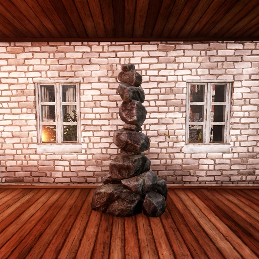 Stone Cairn in Everfall Housing