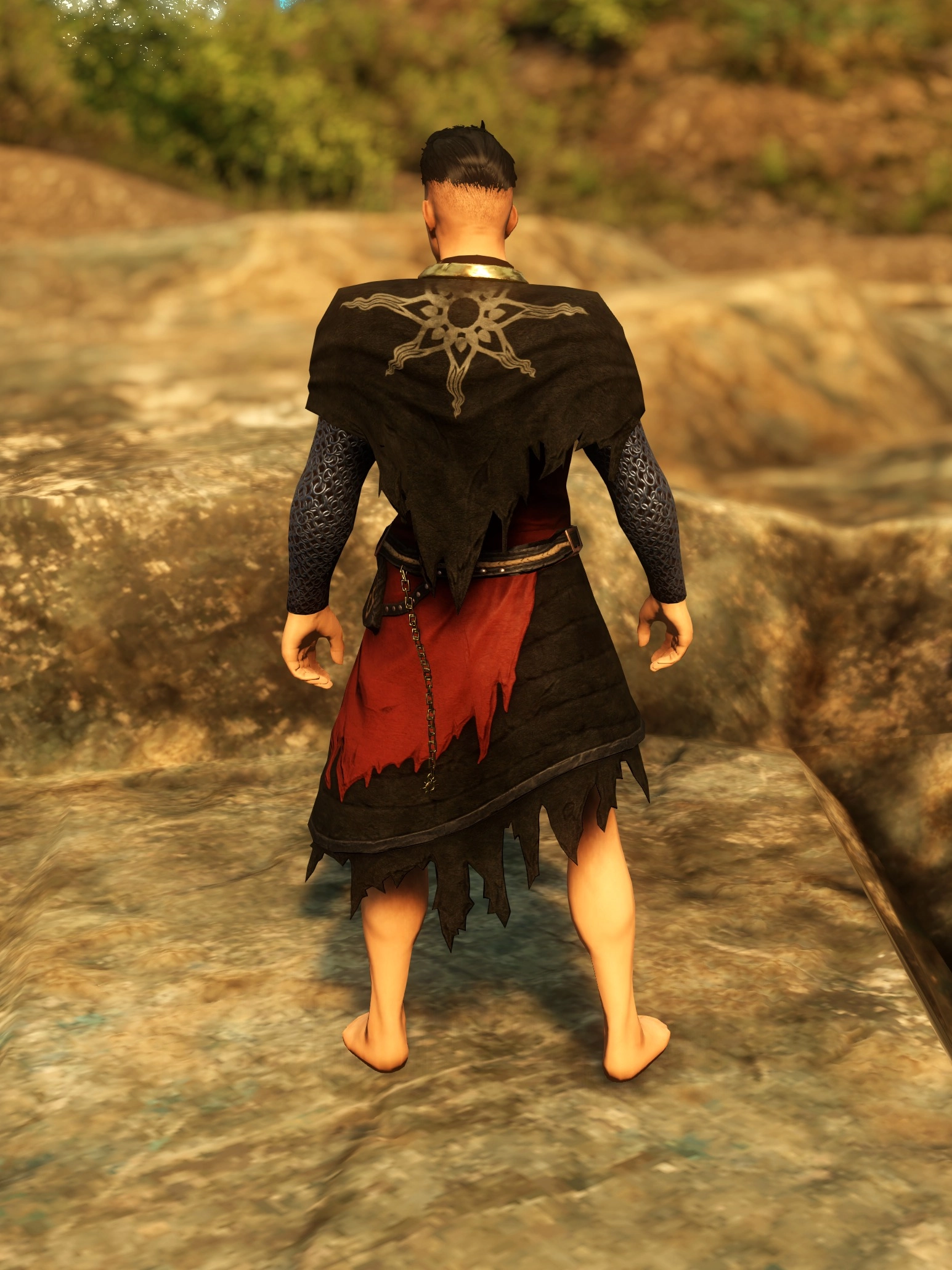 Corrupted Leather Coat