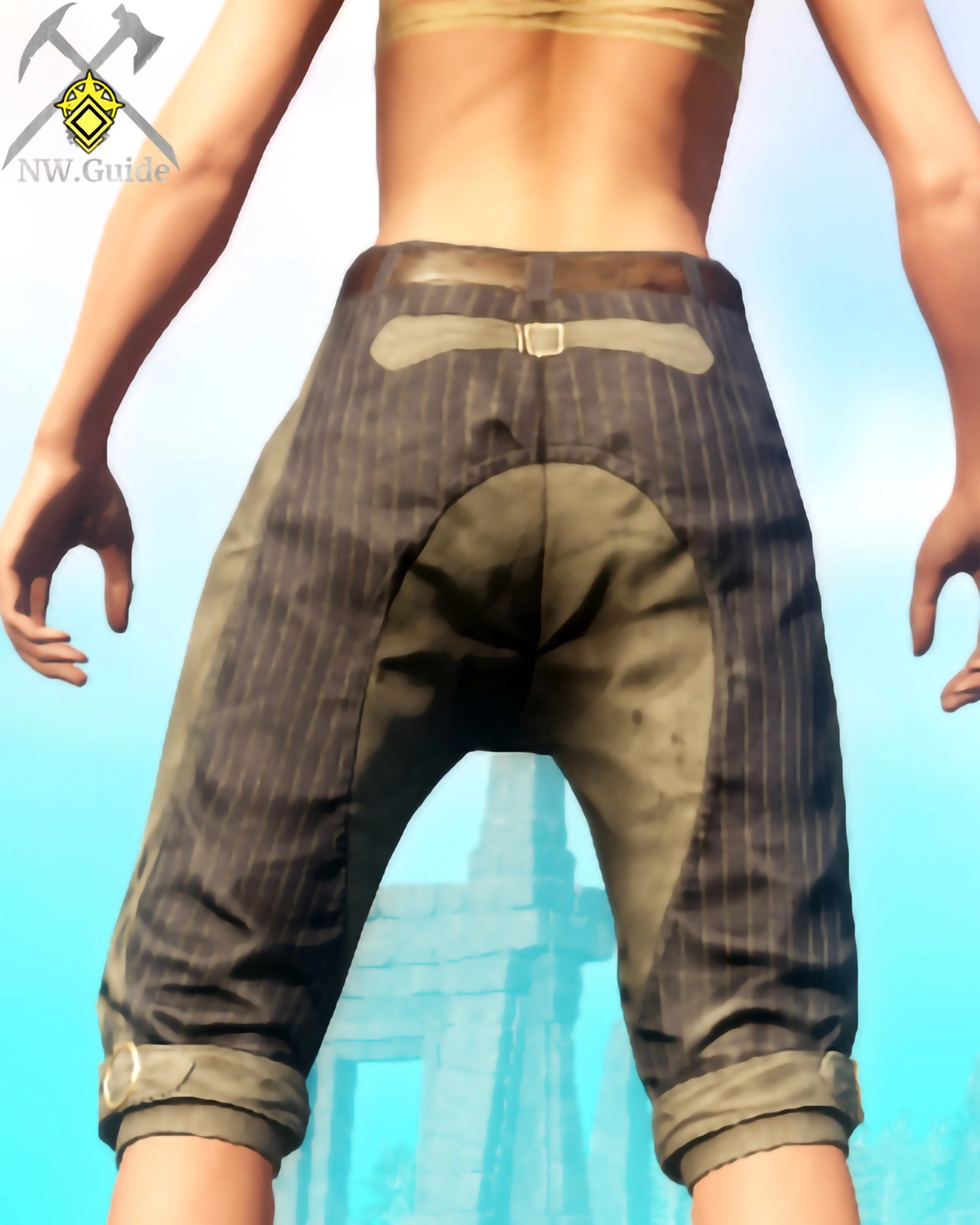 Photo of back side of Weaponsmith Pants T4