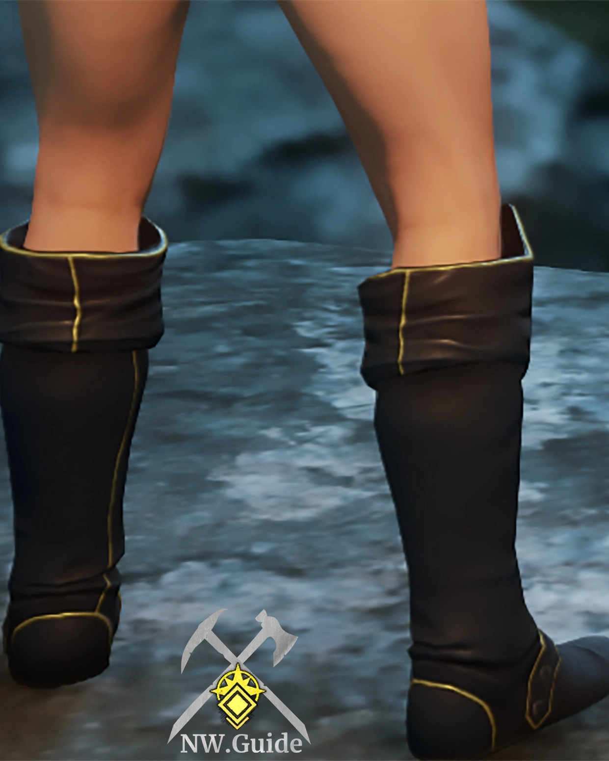 Screenshot of the backside of the New Worlds Concoters Shoes