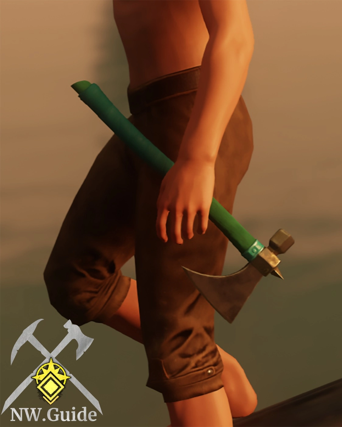 Screenshot of the tier 3 Soaked Hatchet