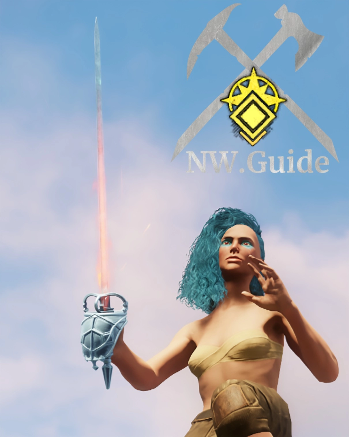 Photo of Primeval Rapier with Cut Pristine Ruby