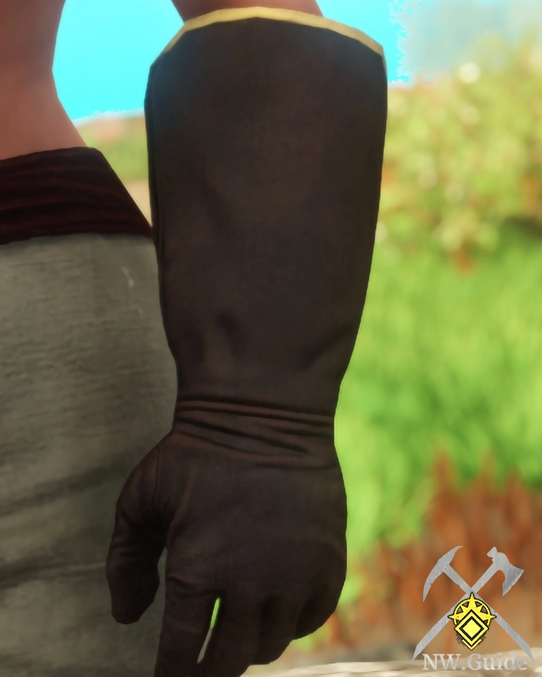 Closeup screenshot of Reveler Gloves