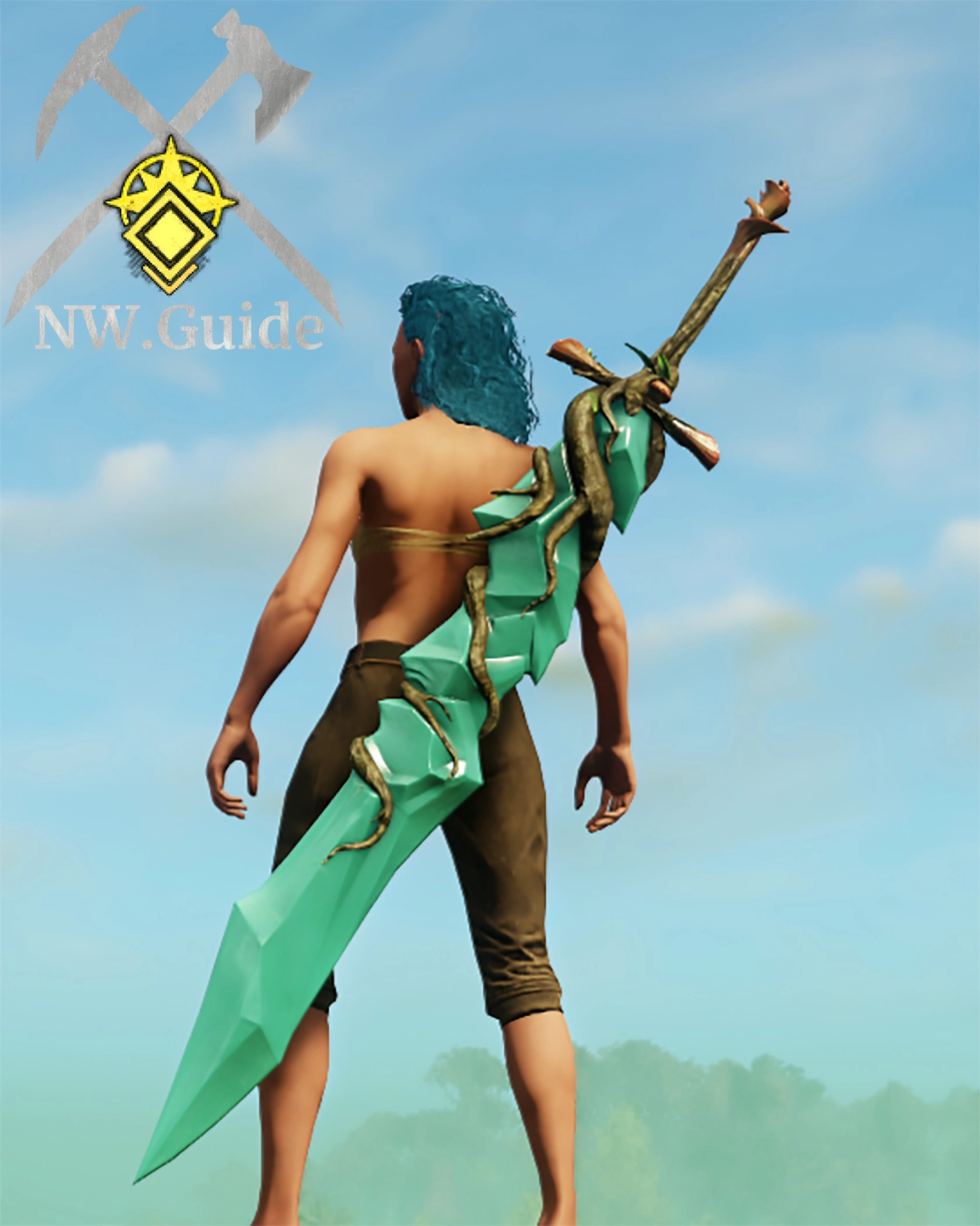 Photo of the Dryad Greatsword T5