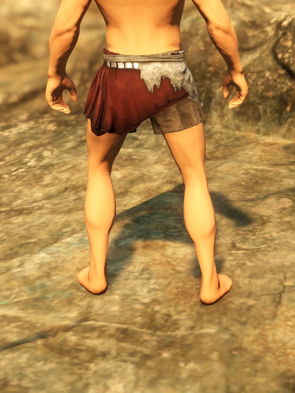 Leather Gladiators Skirt