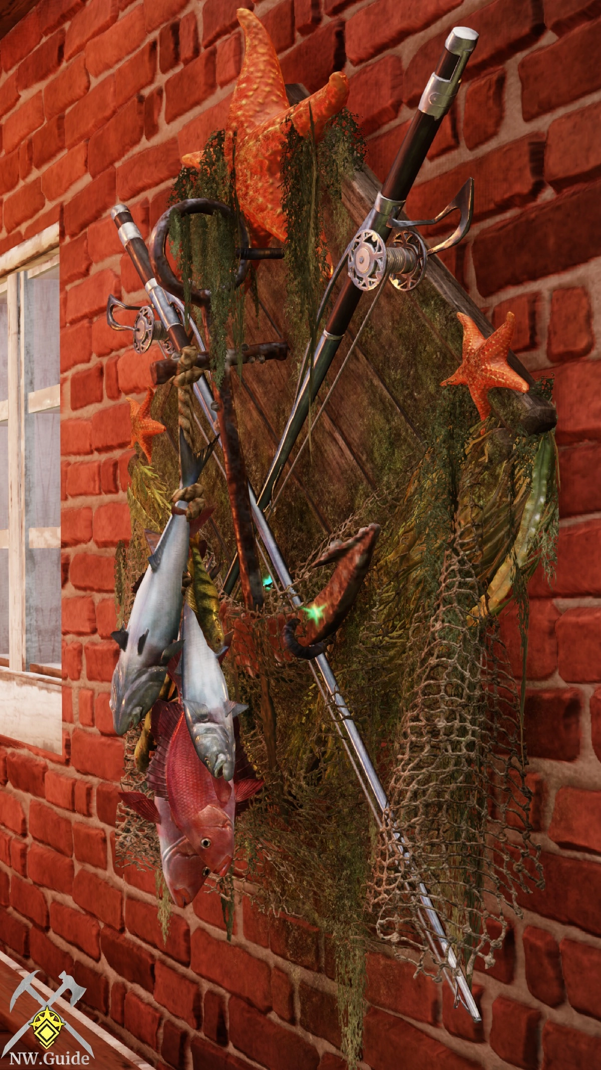 Major Fishing Gathering Trophy High Quality Side View