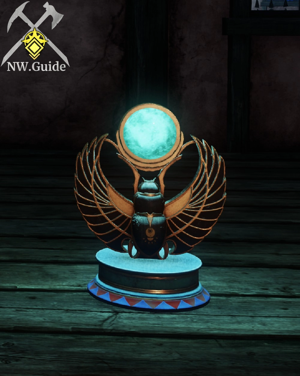 Aegyptus Scarab Table Lamp