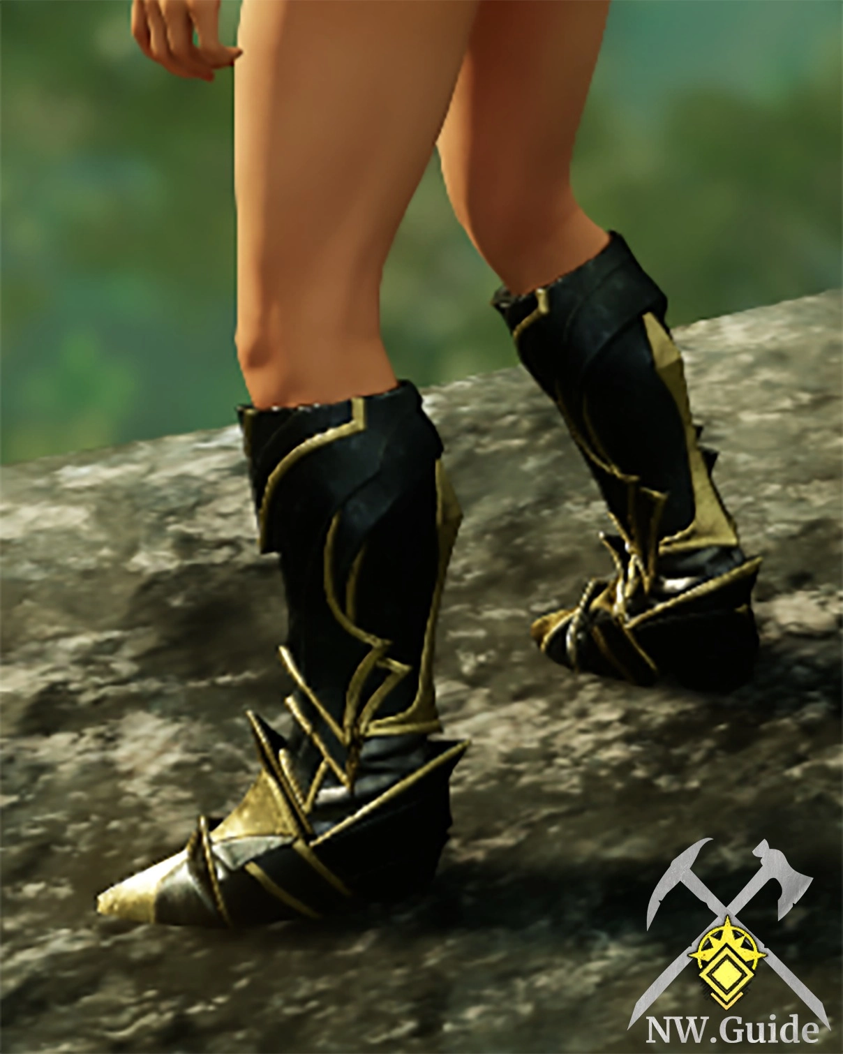 Photo of the Tempest Guard Boots T5 from the side