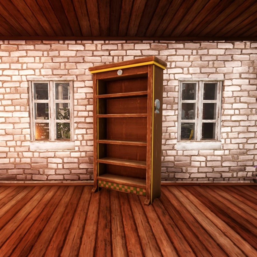 Olive Large Bookcase in Everfall Housing