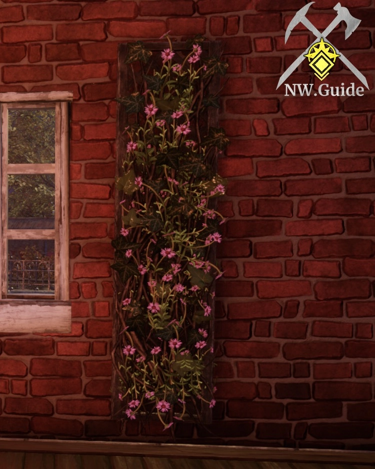 Photo of furnishing item Tall Pink Mandevilla Trells