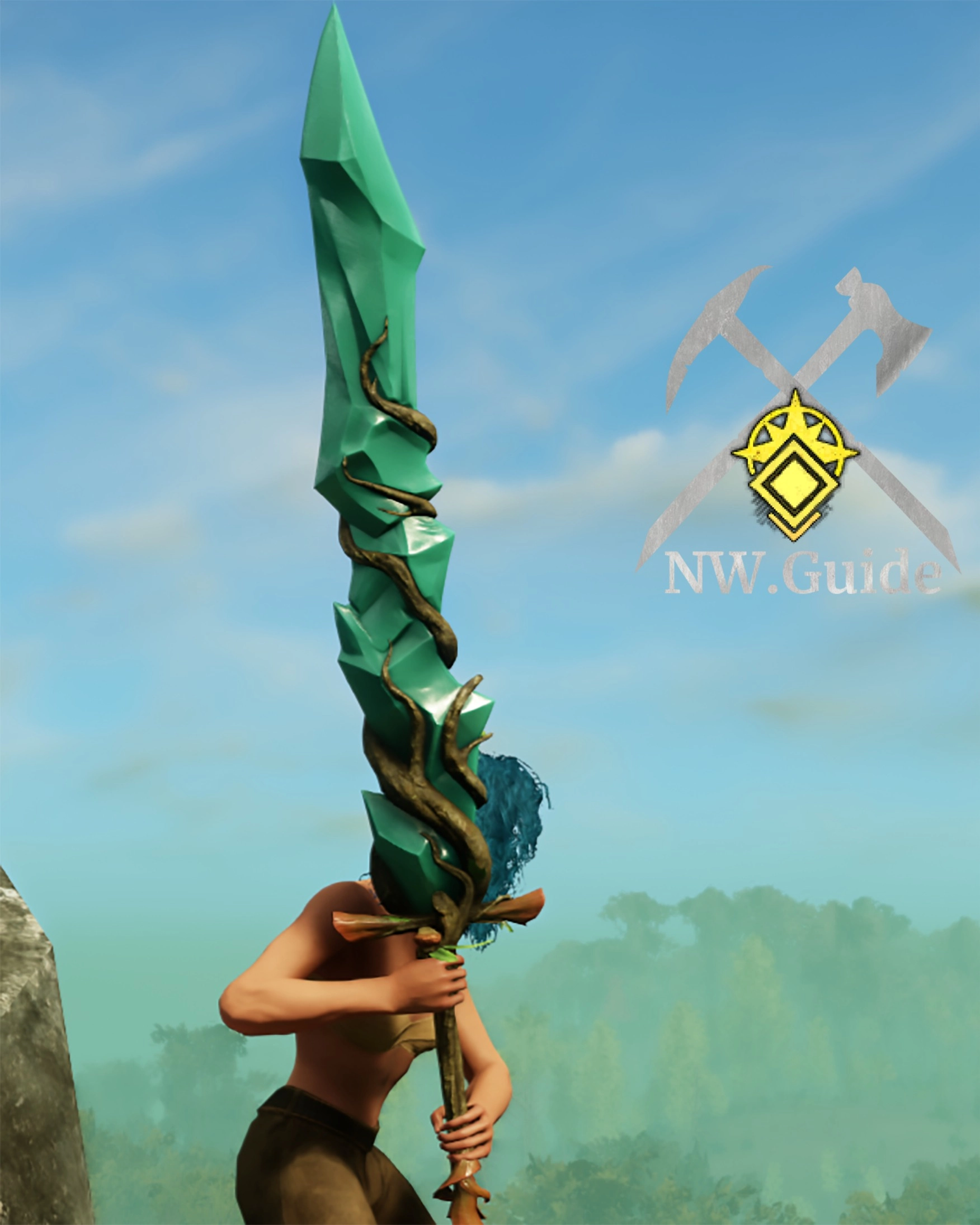 Screenshot of the Dryad Greatsword T5