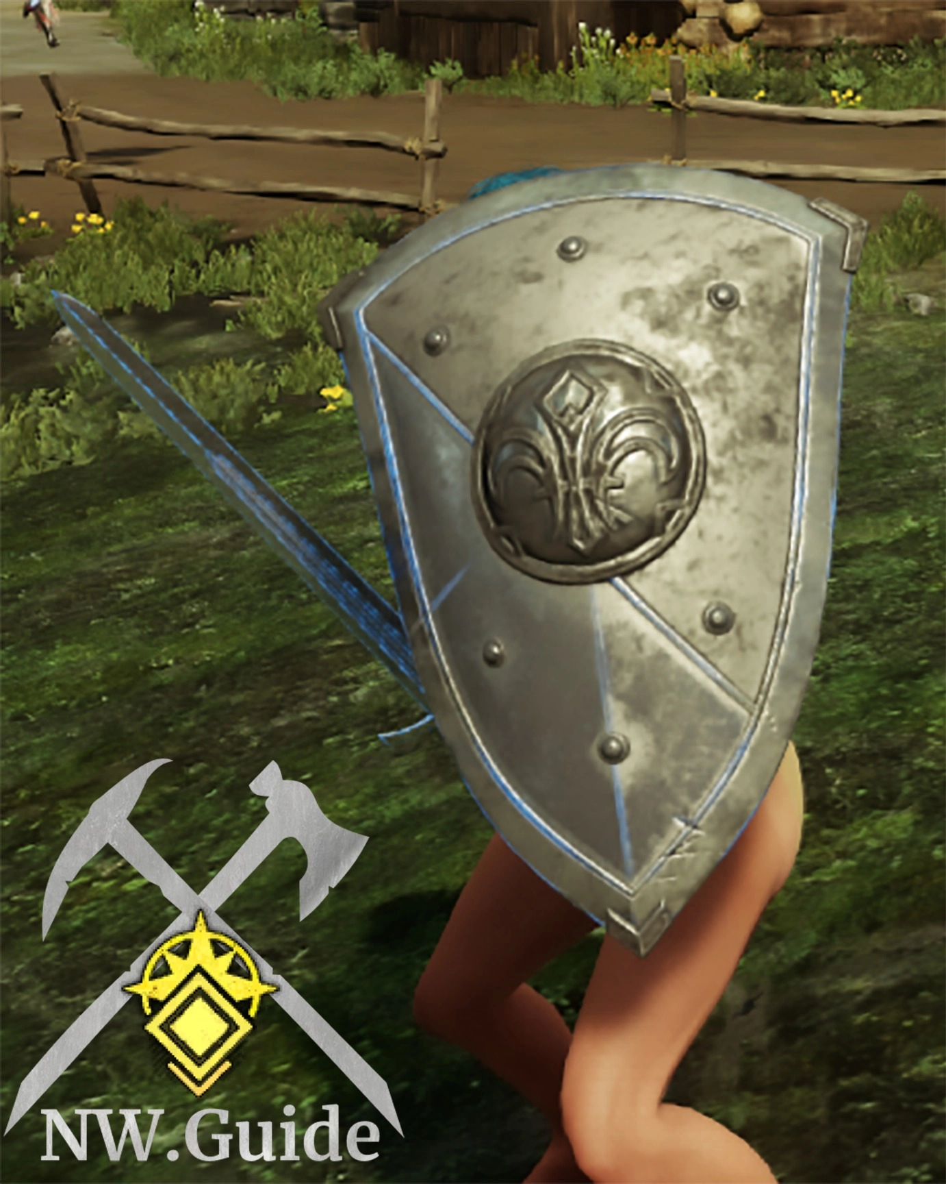 Kite Shield of Tier 4 screenshot Starmetal Kite Shield