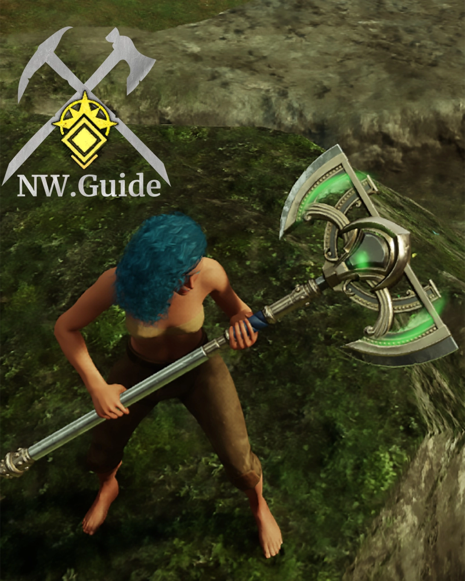 Pestilence T5 named great axe in the hands of the character