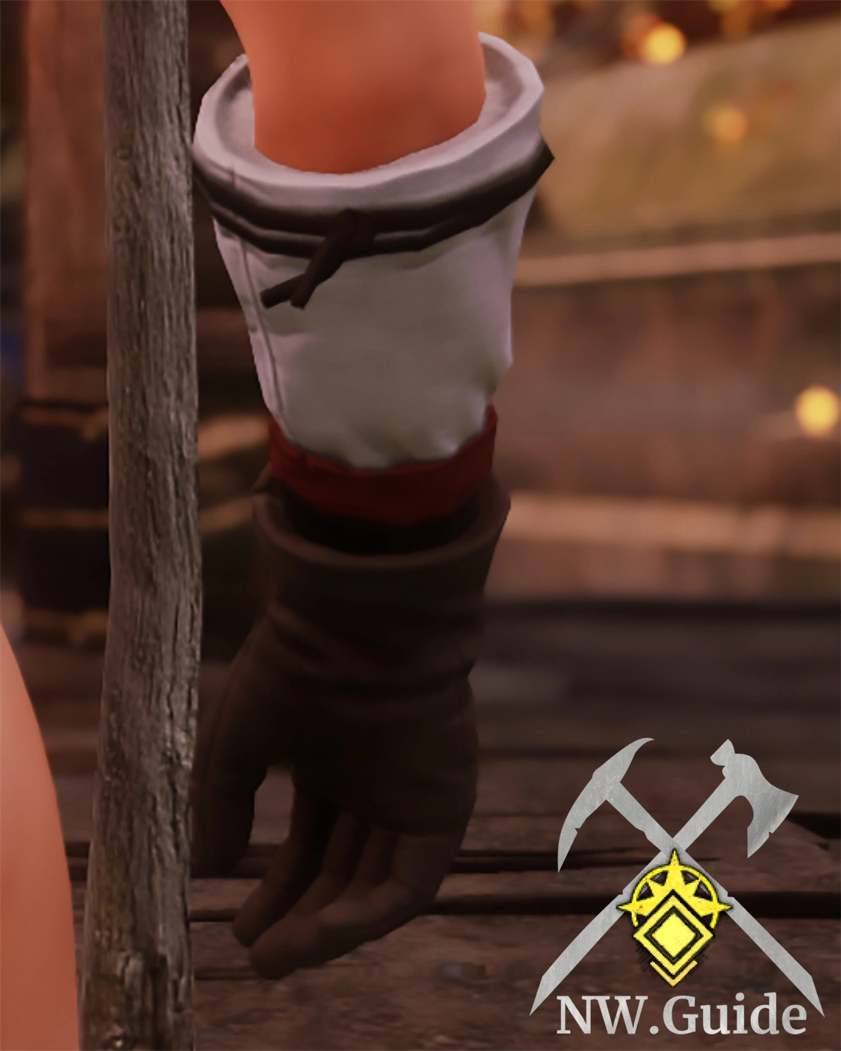 Closeup screenshot of back part of the Woodworkers Glove