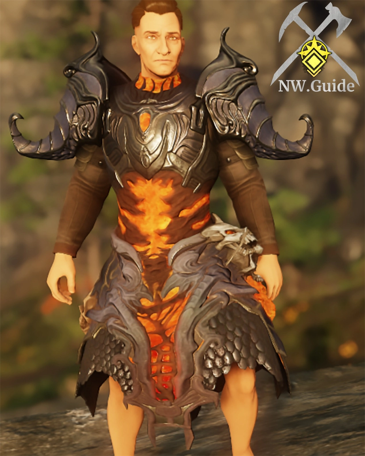 Photo of the Cursed Zealots Breastplate from Tempest dungeon