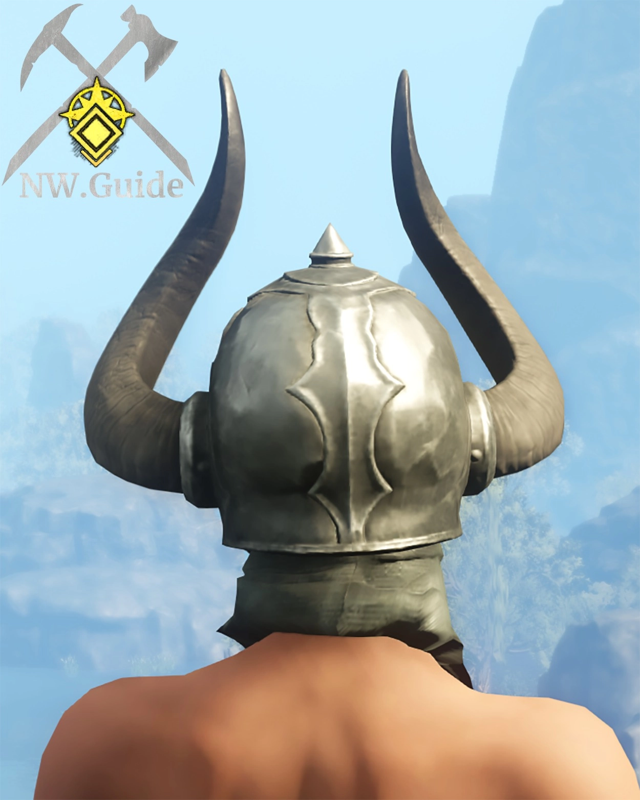 Picture of the Barbarian Bruisers Headdress from the back