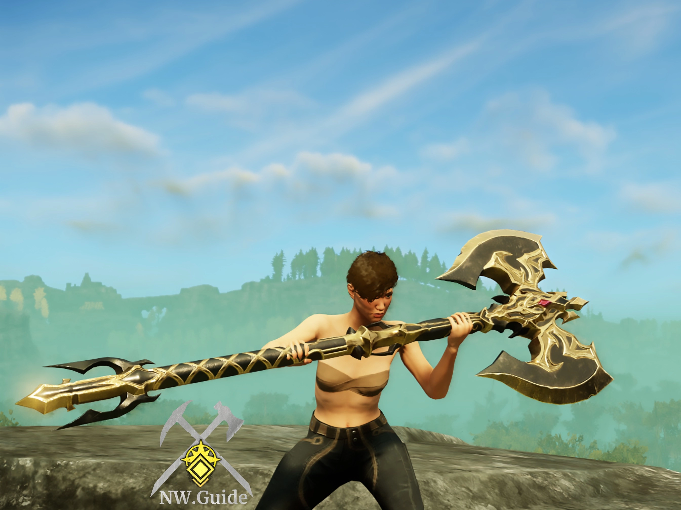 Photo of the crafted Corrupted Heart Great Axe T5