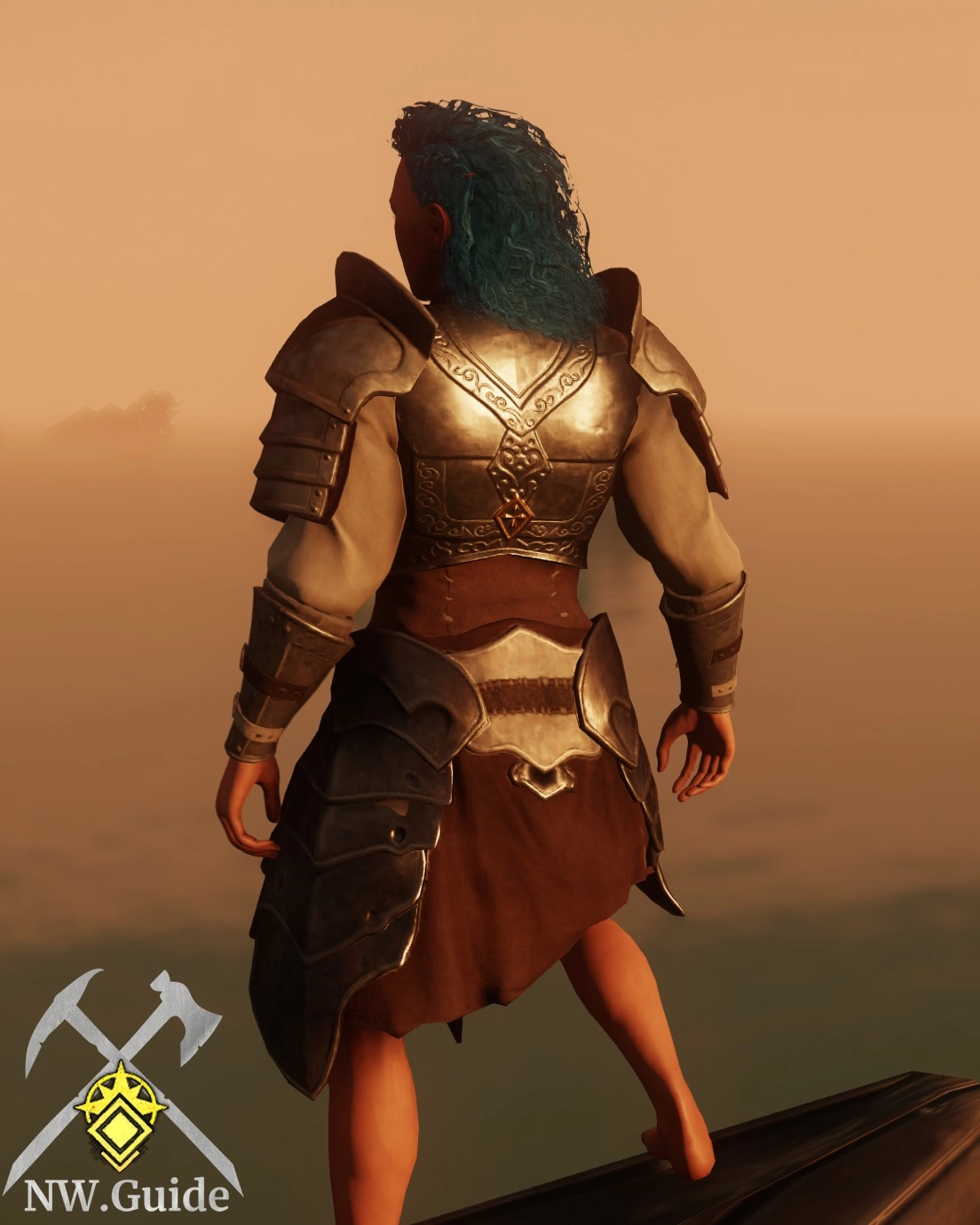 Higres screenshot of the back of Ornamental Breastplate T5