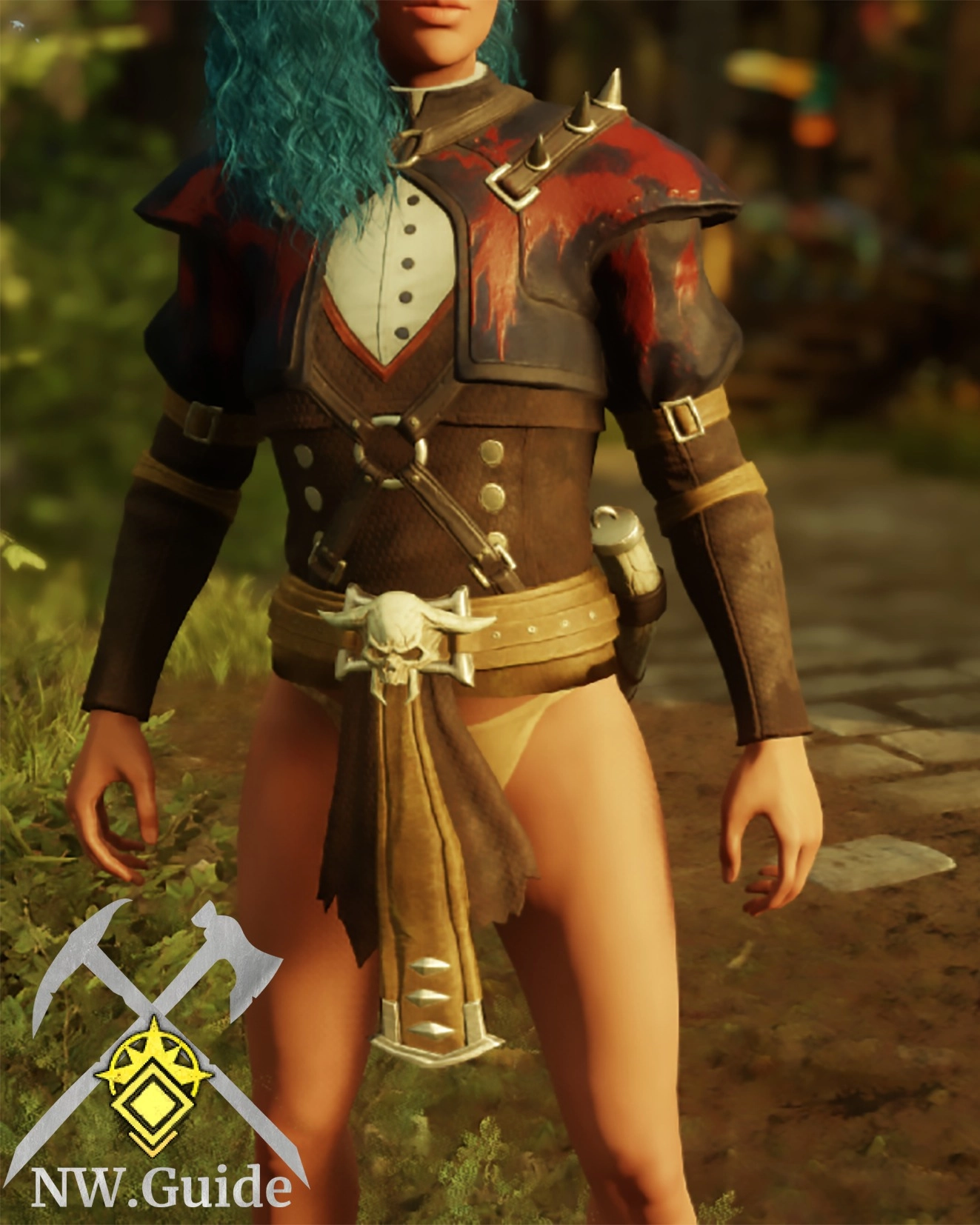 Frontal screenshot of the Idolaters Shirt T5