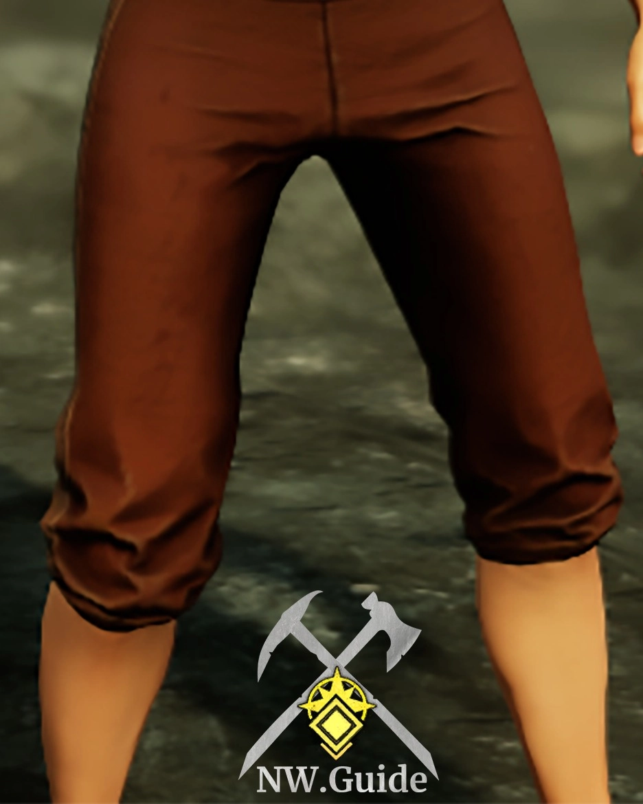 Front side of the Dryad Stalker Pants Genesis dungeon loot