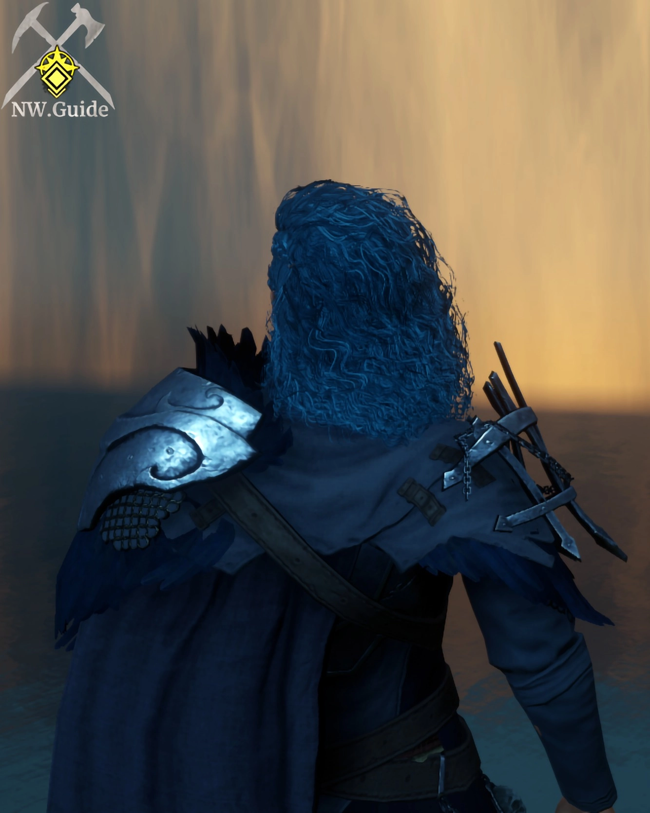 Screenshot of Forsaken Breastplate observed from the back