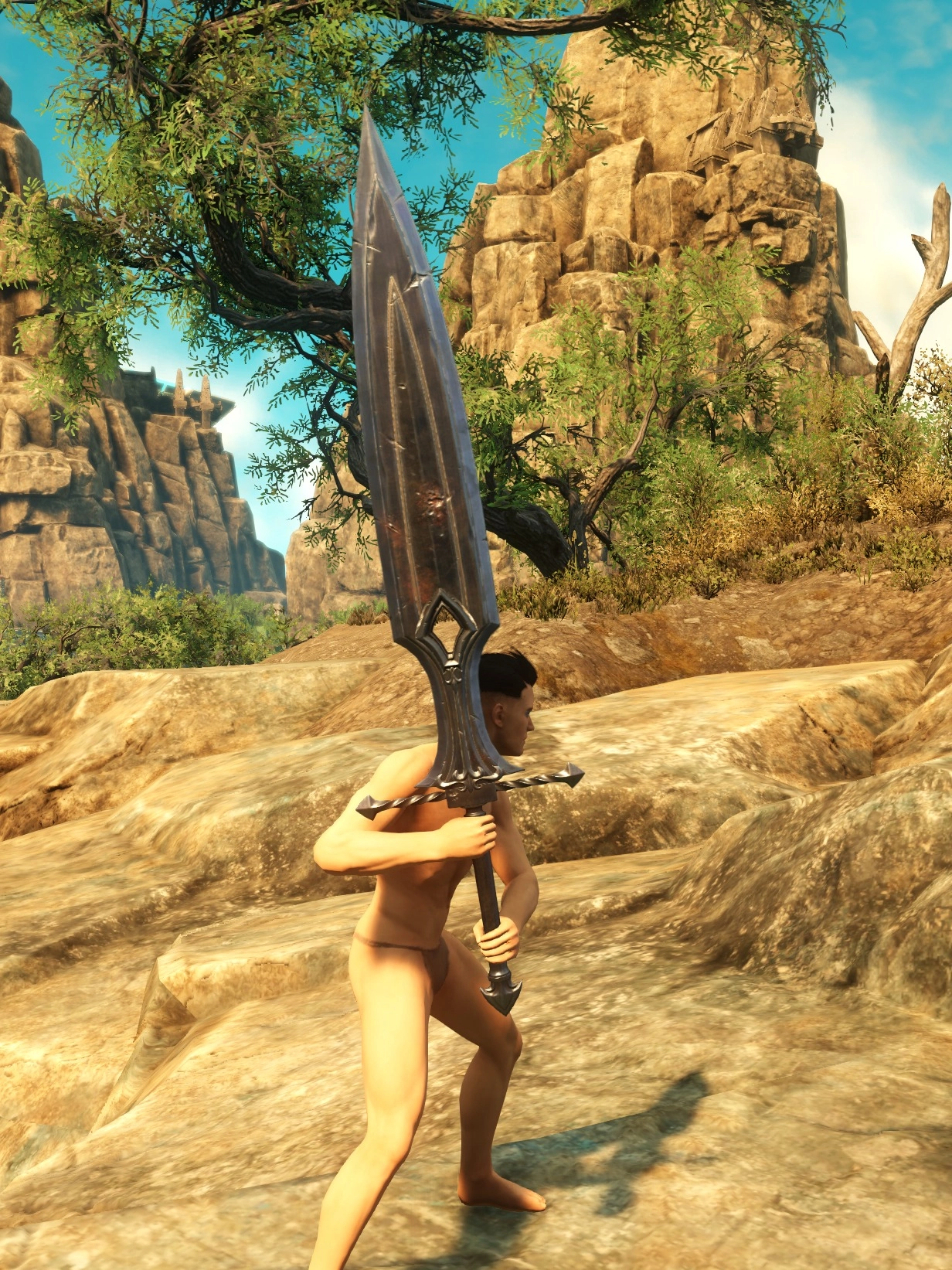 Steel Brutish Greatsword