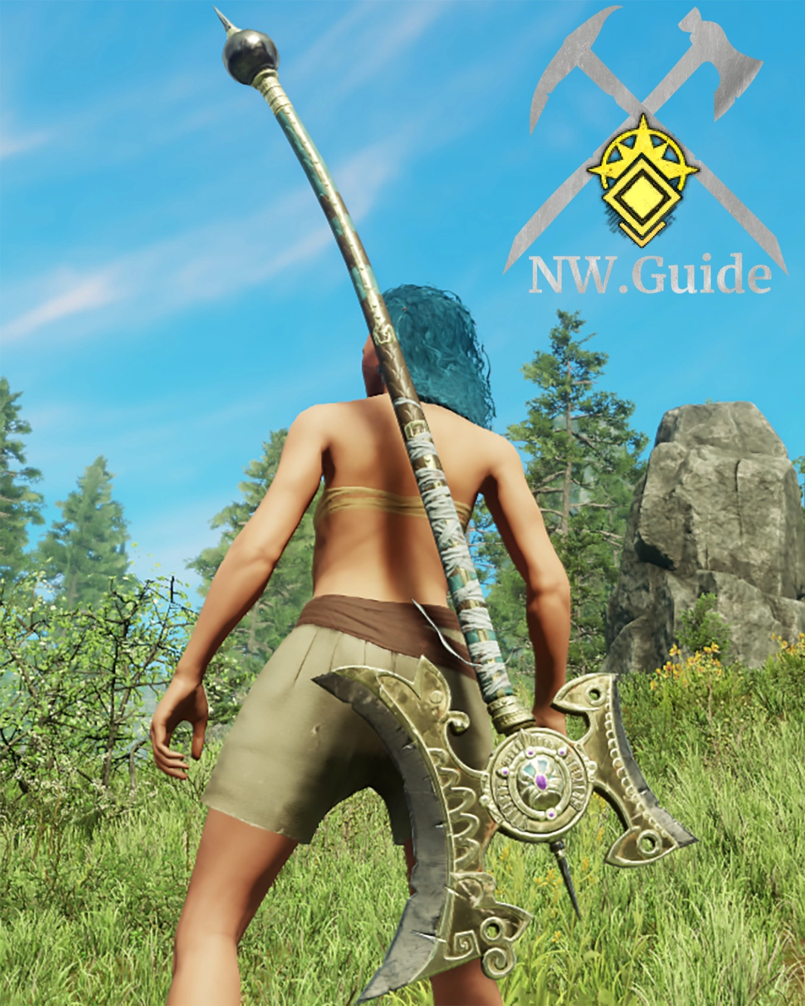 Screenshot of the Lazarus Watcher Great Axe T5