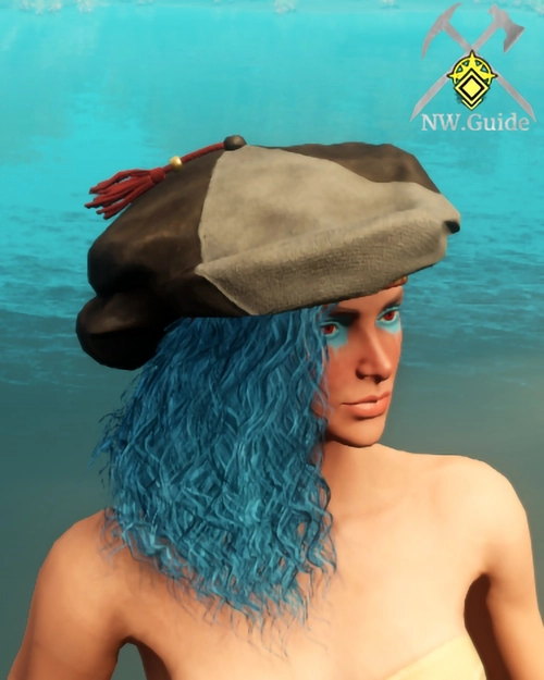Front face screenshot of Weaponsmith Hat T4 made from above