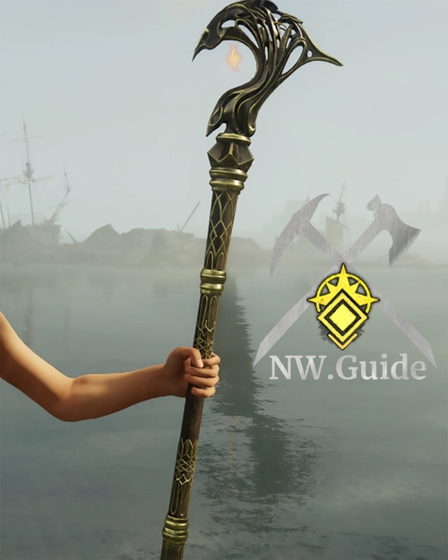 Photo of crafted Garden Keeper Fire Staff T5