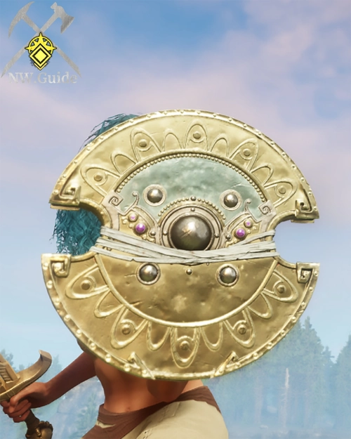 Screenshot of Lazarus Watcher Round Shield used for blocking