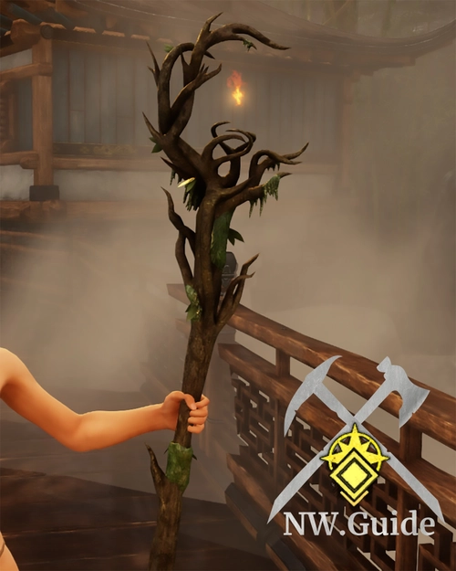 Photo of the Dryad Fire Staff T5