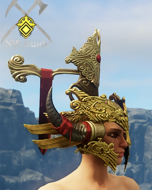 Screenshot of Empress Zhous Crown from the side