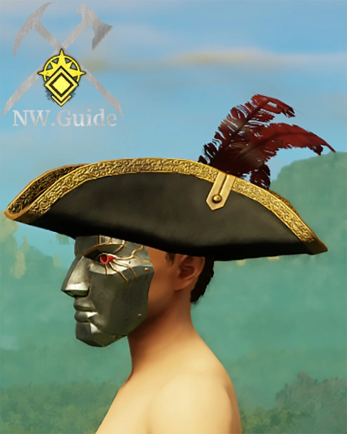 Screenshot of Pious Scouts Hat T5 from the side