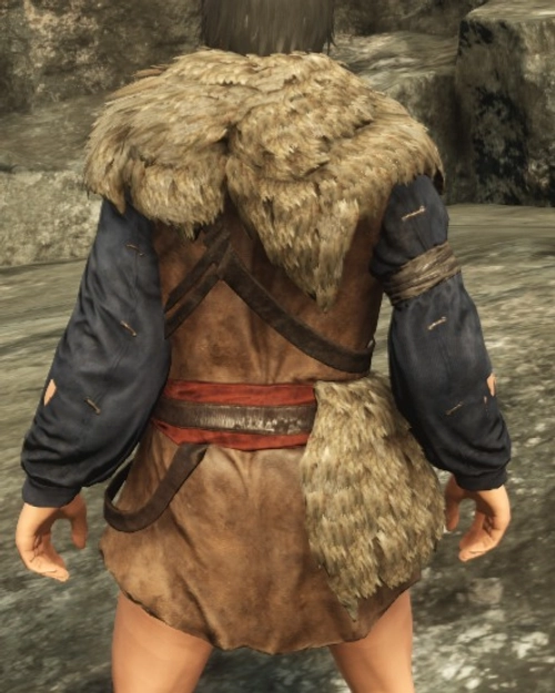 Fur Coat screenshot of Chestwear observed from the back