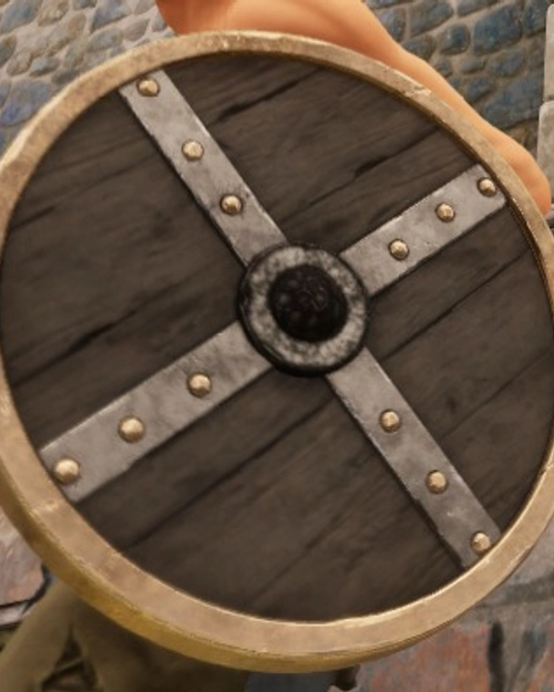 Braced Wooden Shield