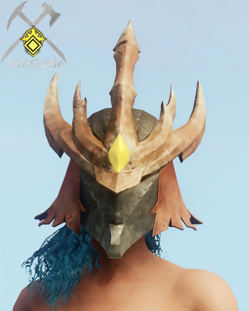 Screenshot of the tier 5 Chitin Heavy Plate Helm