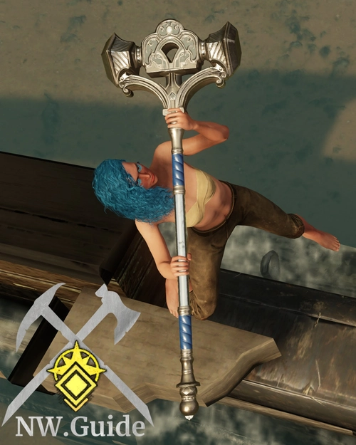 Highres screenshot of the Graiths Maul T5 war hammer